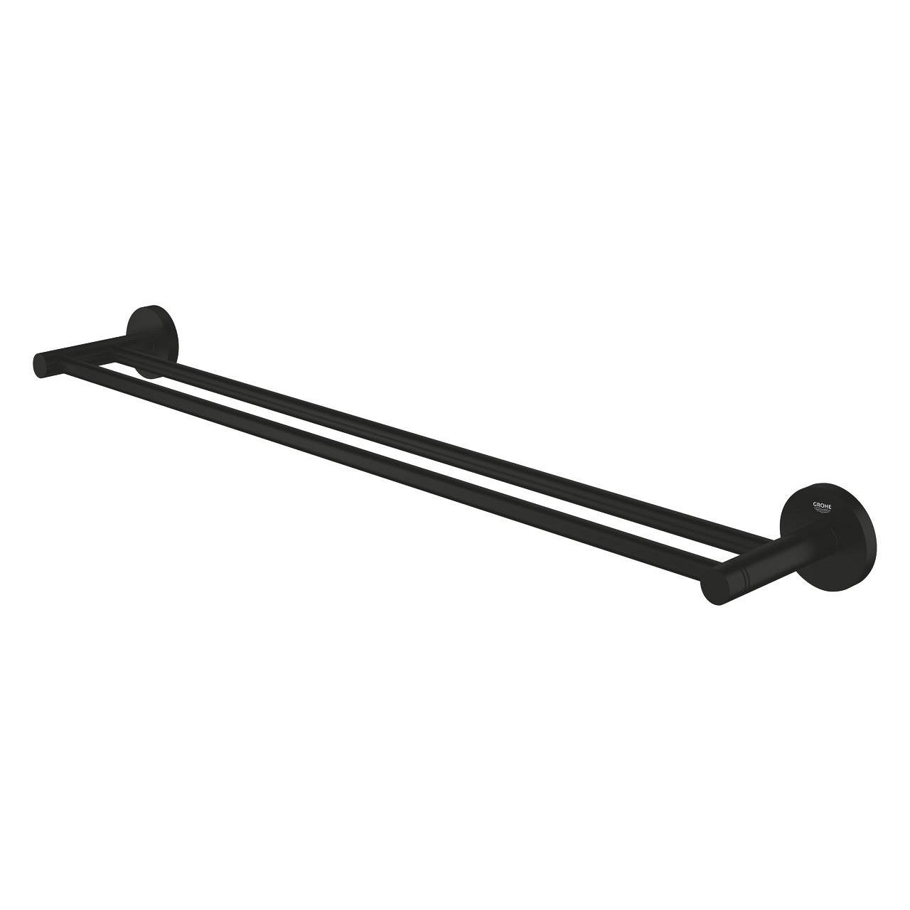 Полотенцедержатель Grohe QuickFix Start 412032430 CV034624 двойной Черный (235328) - фото 2 Полотенцедержатель Grohe QuickFix Start 412032430 CV034624 двойной Черный (235328) - фото 2