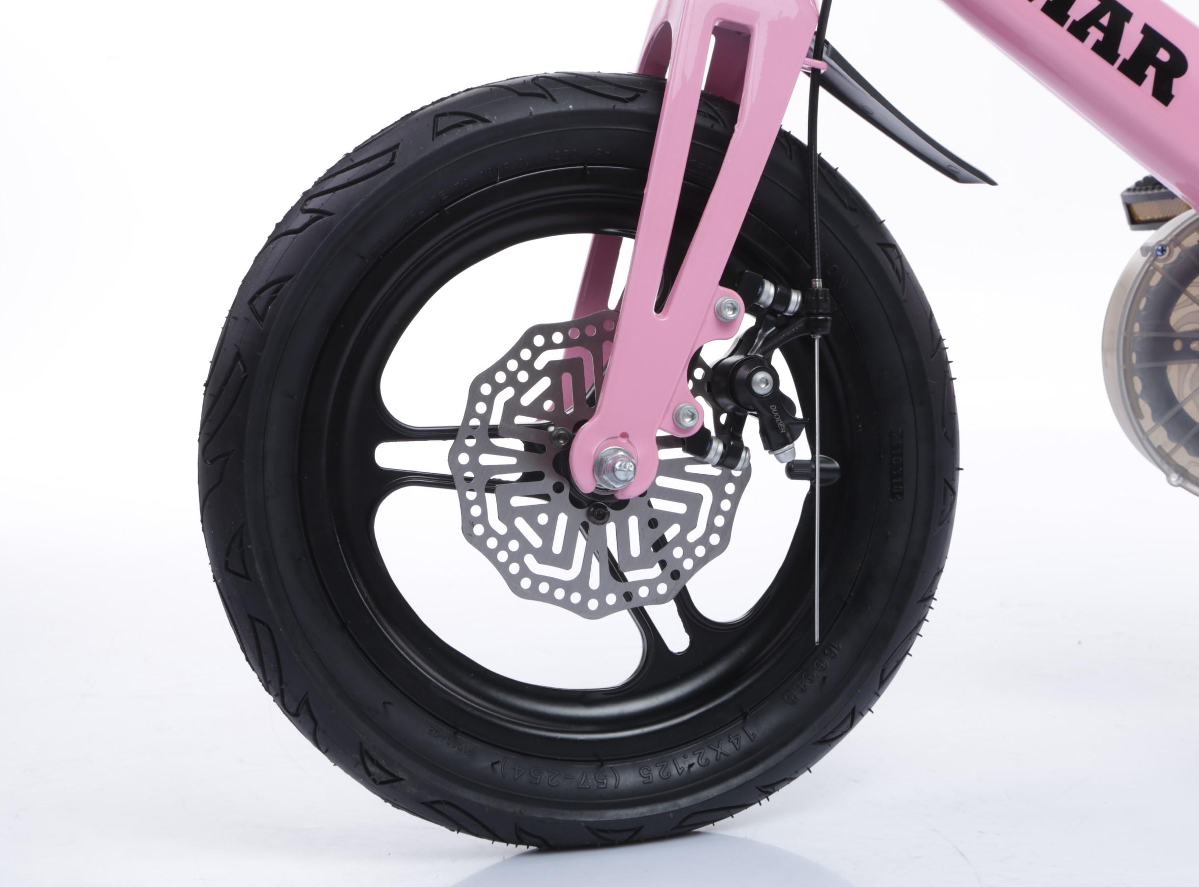 Магнієвий дитячий велосипед LUMAR 18" Рожевий (1400) - фото 5 Магнієвий дитячий велосипед LUMAR 18" Рожевий (1400) - фото 5