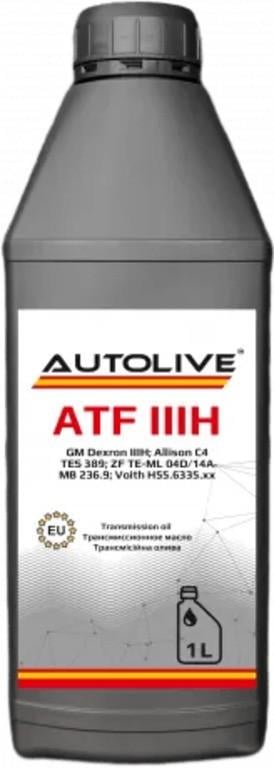 Трансмісійне мастило AUTOLIVE Dexron III 1 л
