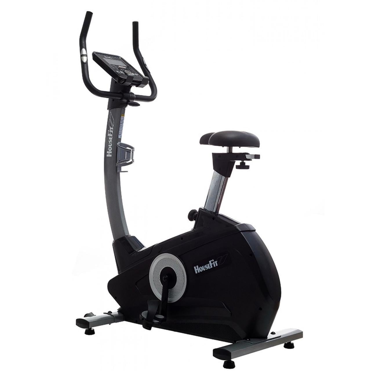 Велотренажер электромагнитный горизонтальный HouseFit HB-8268HPM до 150 кг Silver (2021103092)