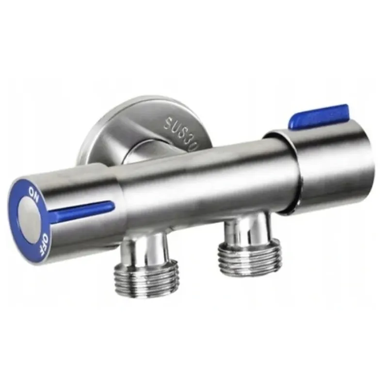 Кран для подключения сантехприборов на два выхода MIXXUS VAL-11-1/2x1/2x1/2 вентильный (MI6219)