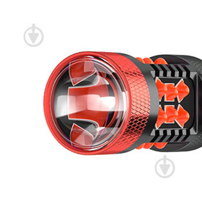 Автомобильная светодиодная лампа поворот + стоп сигнал DXZ T25 Red