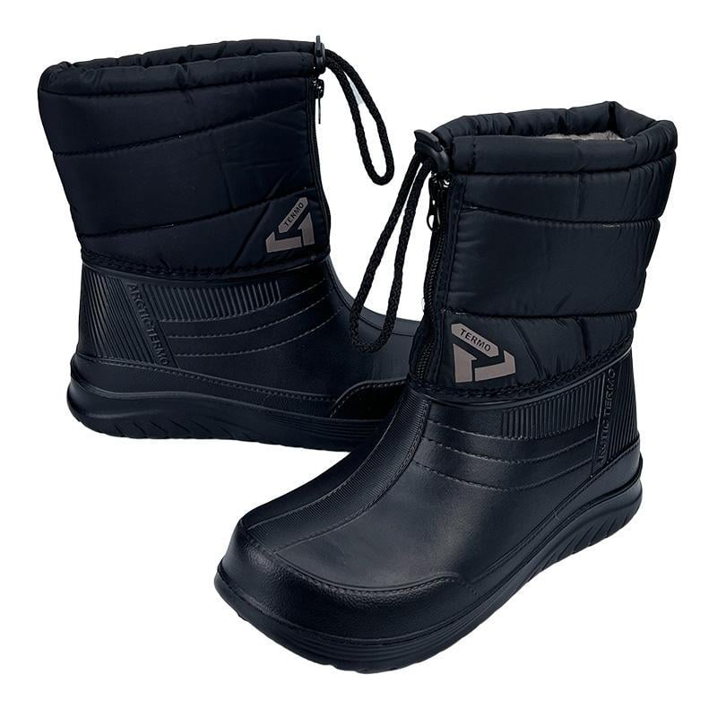 Сапоги женские пеновые утепленные на молнии 3091-1 p. 39 25-25,5 см Черный (91024922) - фото 2 Сапоги женские пеновые утепленные на молнии 3091-1 p. 39 25-25,5 см Черный (91024922) - фото 2