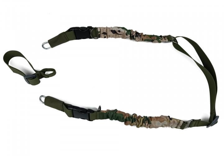 Ремень для оружия универсальный с дополнительным креплением на приклад Мультикам (1806-2)