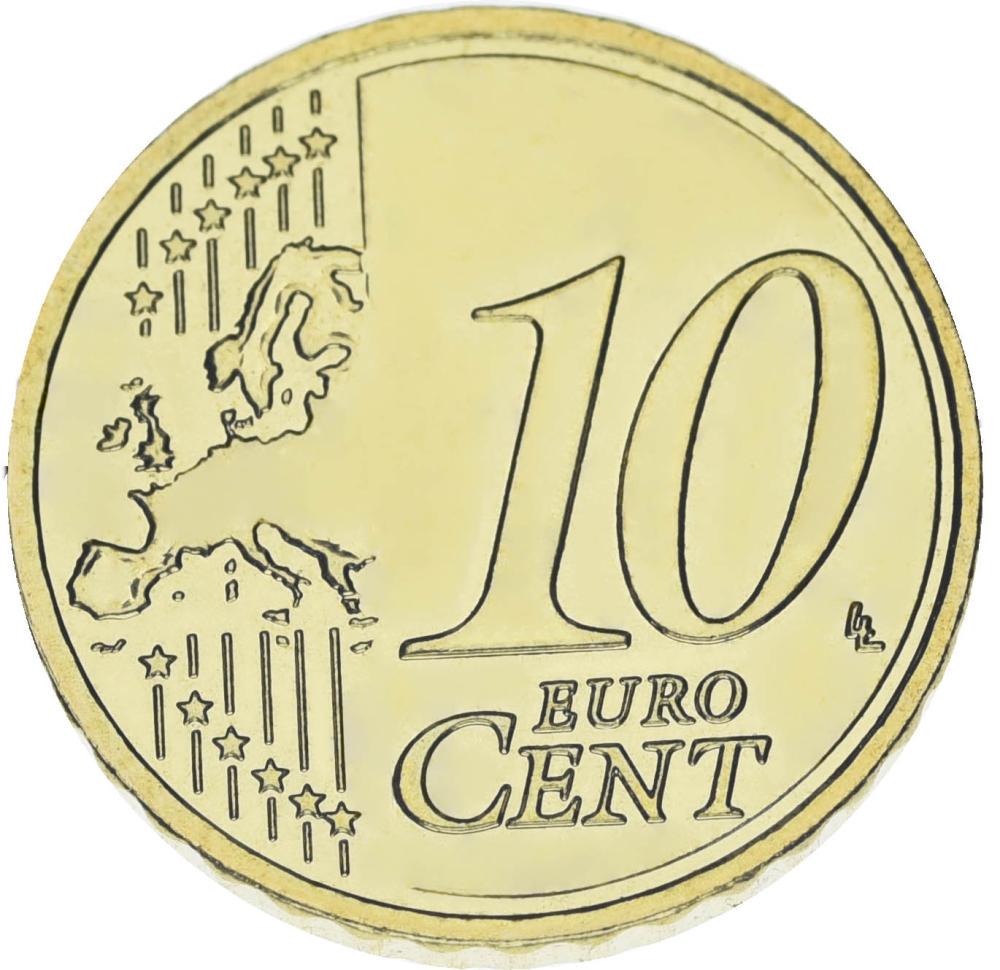 Коллекционная монета Германия 10 евроцентов 2023 UNC D (М18346)