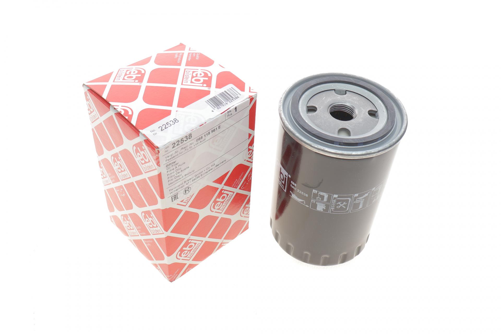 Фільтр масляний FEBI BILSTEIN для VW T4 1,9TDI- (22538)