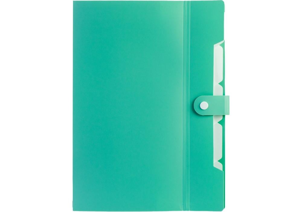 Папка Optima на кнопке A4 Мятный (O35521)