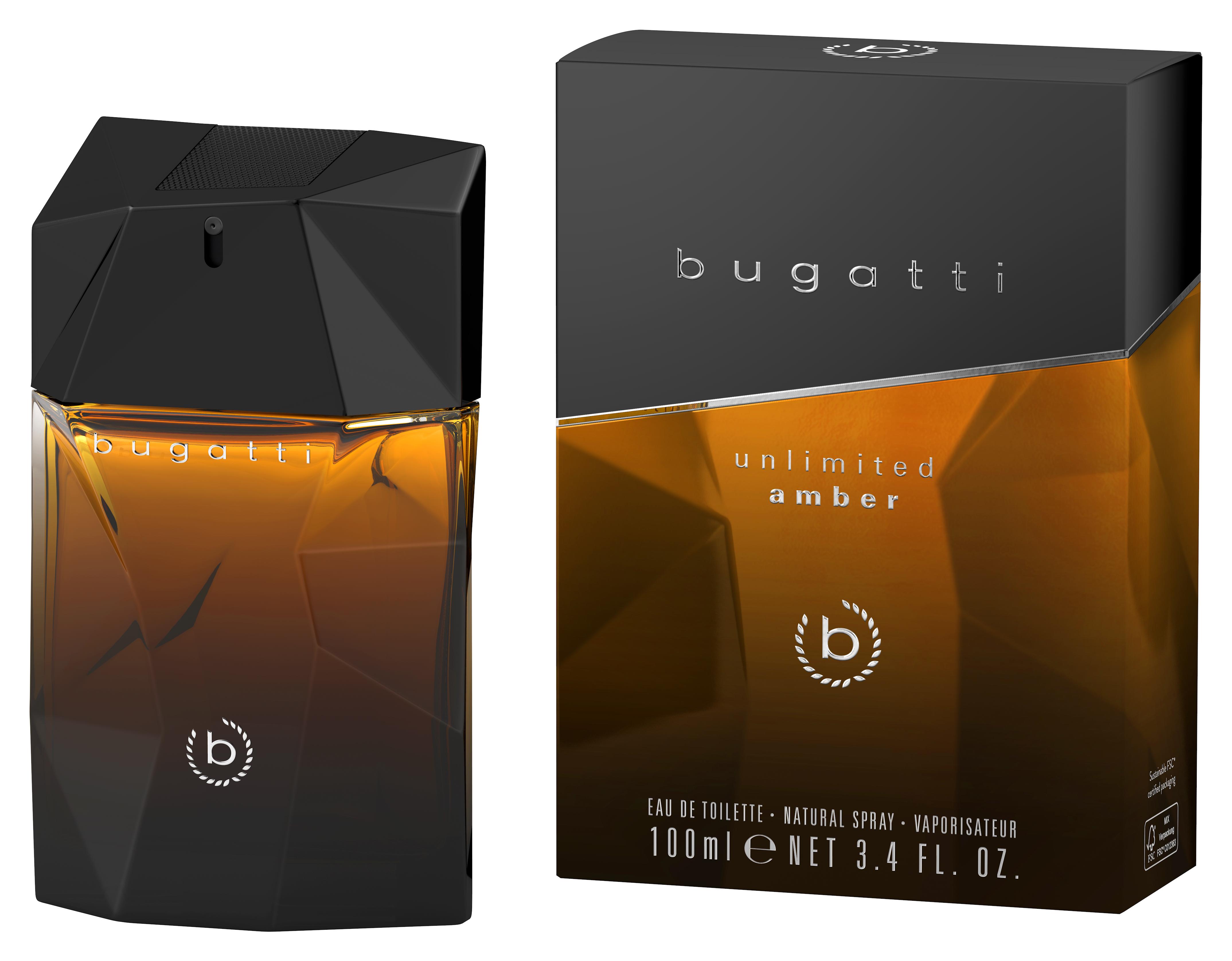 Туалетна вода для чоловіків Bugatti Unlimited Amber 100 мл (41516)