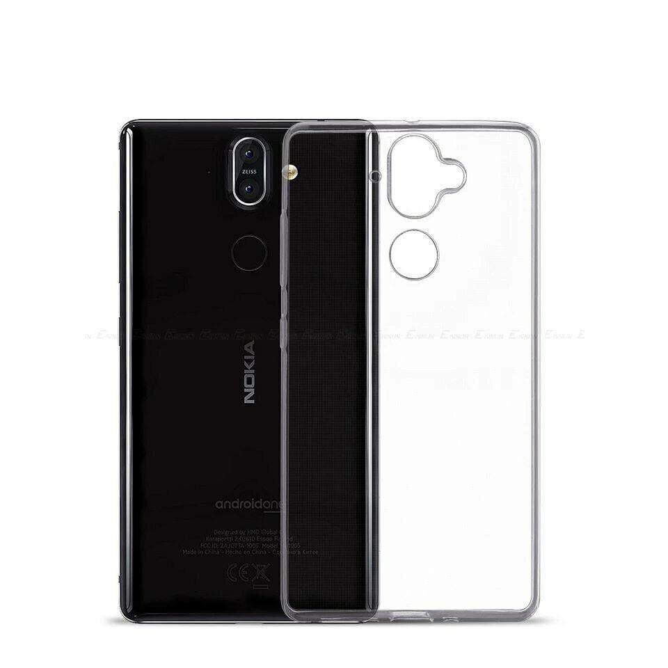 Прозорий Силіконовий чохол TPU для Nokia 7 Plus (041002) - фото 1