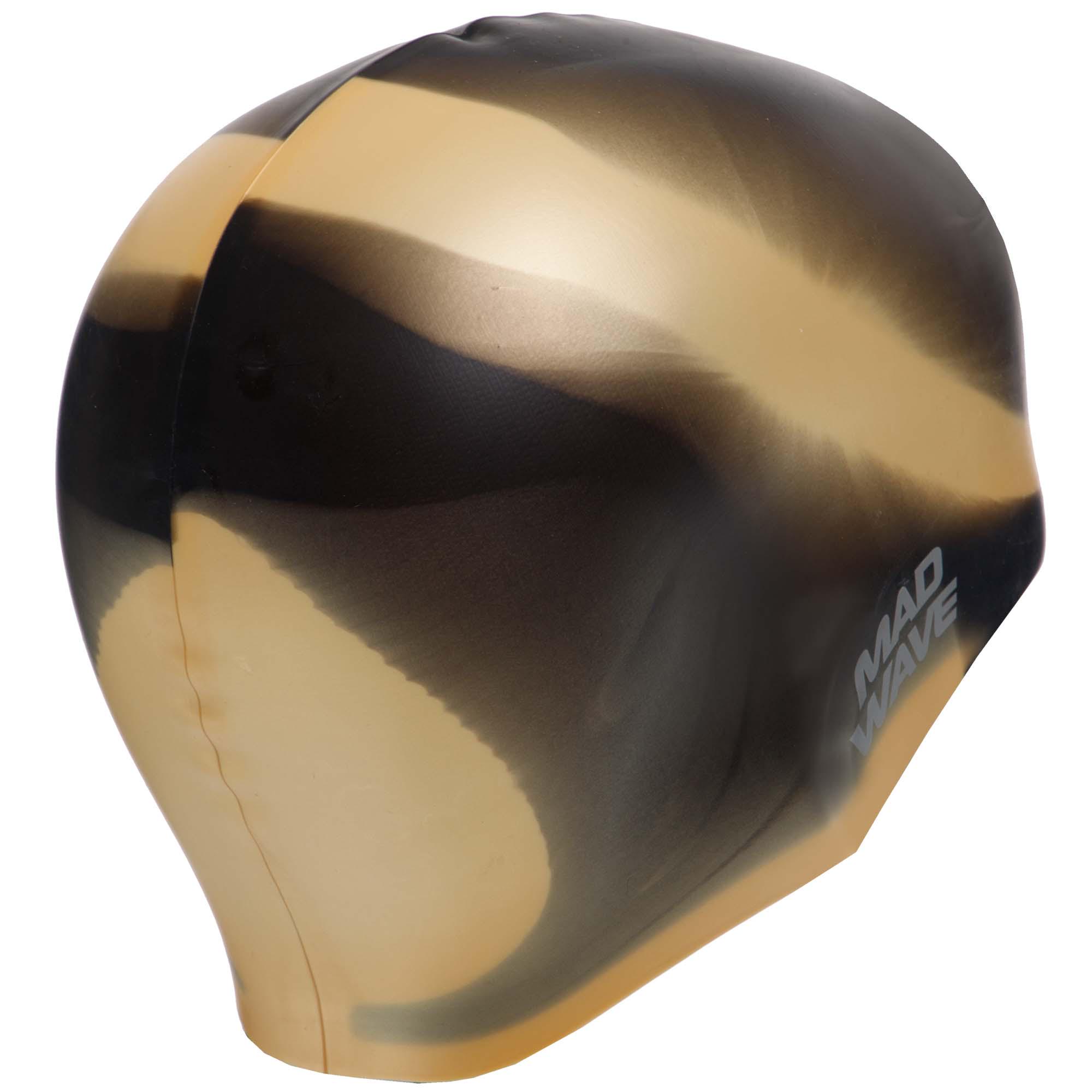 Шапочка для плавания для взрослых MadWave MULTI M053001 силиконовая Золотой (M053001_Золотой) - фото 5 Шапочка для плавания для взрослых MadWave MULTI M053001 силиконовая Золотой (M053001_Золотой) - фото 5