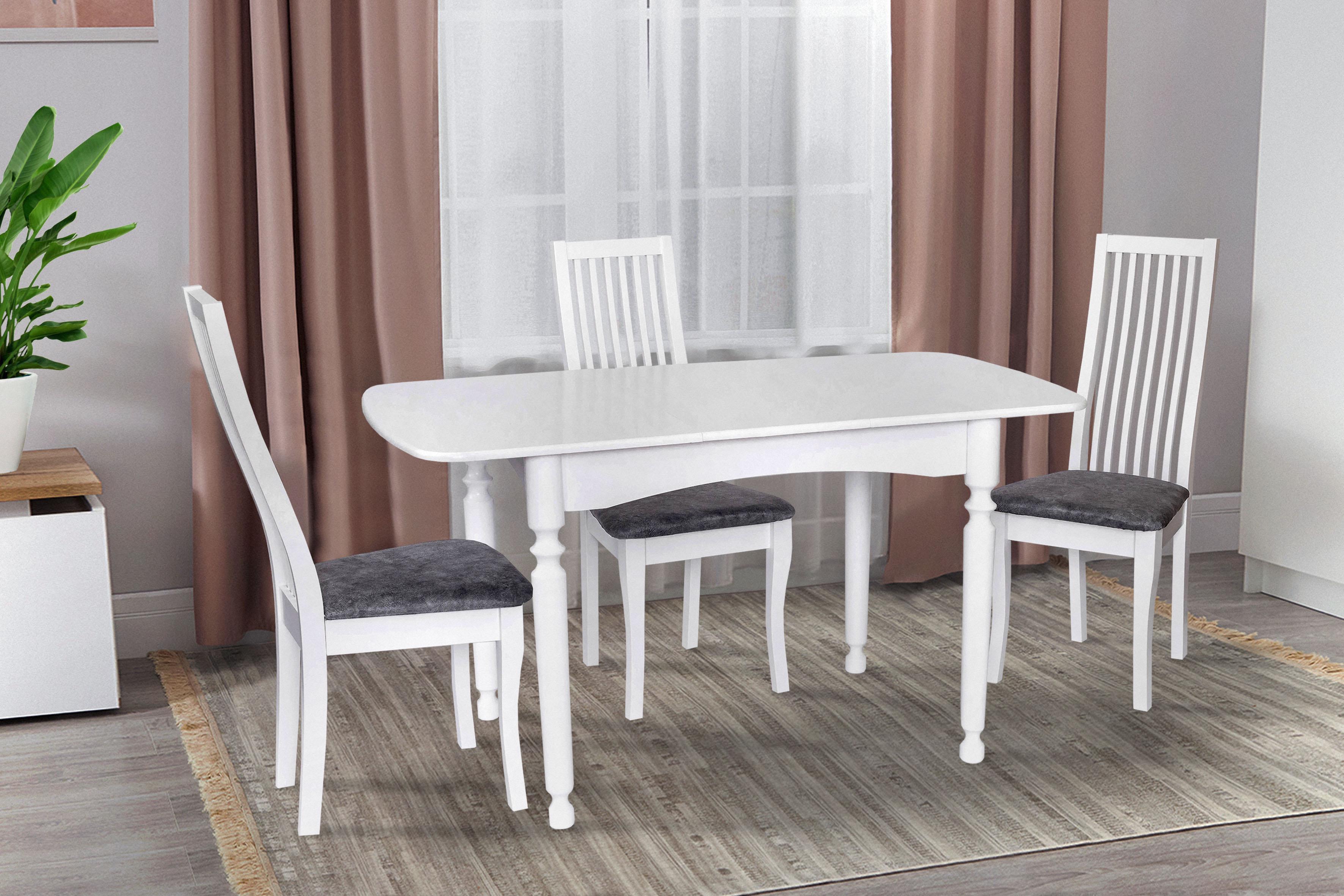 Обеденный стол Ультра Поло 1080/1400х730х760 мм Белый (GAА0038732) - фото 5 Обеденный стол Ультра Поло 1080/1400х730х760 мм Белый (GAА0038732) - фото 5