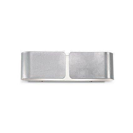 Светильник настенный Ideal Lux Clip AP2 Small Argento (088273)