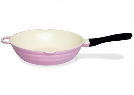 Сковорода Fissman WOK Lazurite 28х7,5 см алюмінієва з керамічним антипригарним покриттям (AL-4743.28)