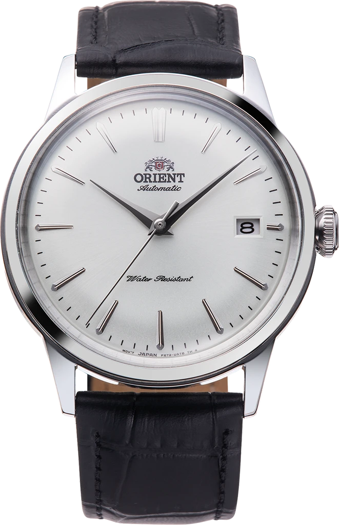 Наручные часы мужские Orient Bambino Version 7 RA-AC0M03S10B со стальным корпусом WR 30 м Серебряный (3124584490)