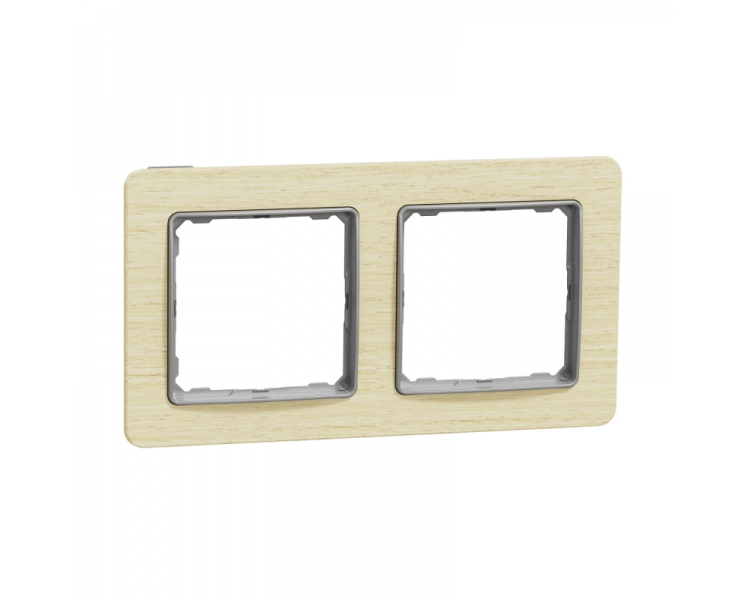 Рамка Schneider Electric 2-постова ABS-UV Sedna Design&Element (SDD380802)