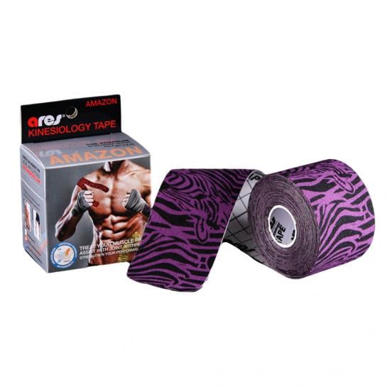 Тейп кинезиологический Ares Amazon 5 см х 5 м Фиолетовый