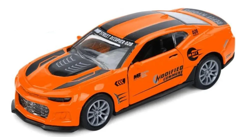 Іграшковий автомобіль модельний Chevrolet Camaro ap74165 масштаб 1:32 Помаранчевий (RLT46894s59344) Іграшковий автомобіль модельний Chevrolet Camaro ap74165 масштаб 1:32 Помаранчевий (RLT46894s59344)
