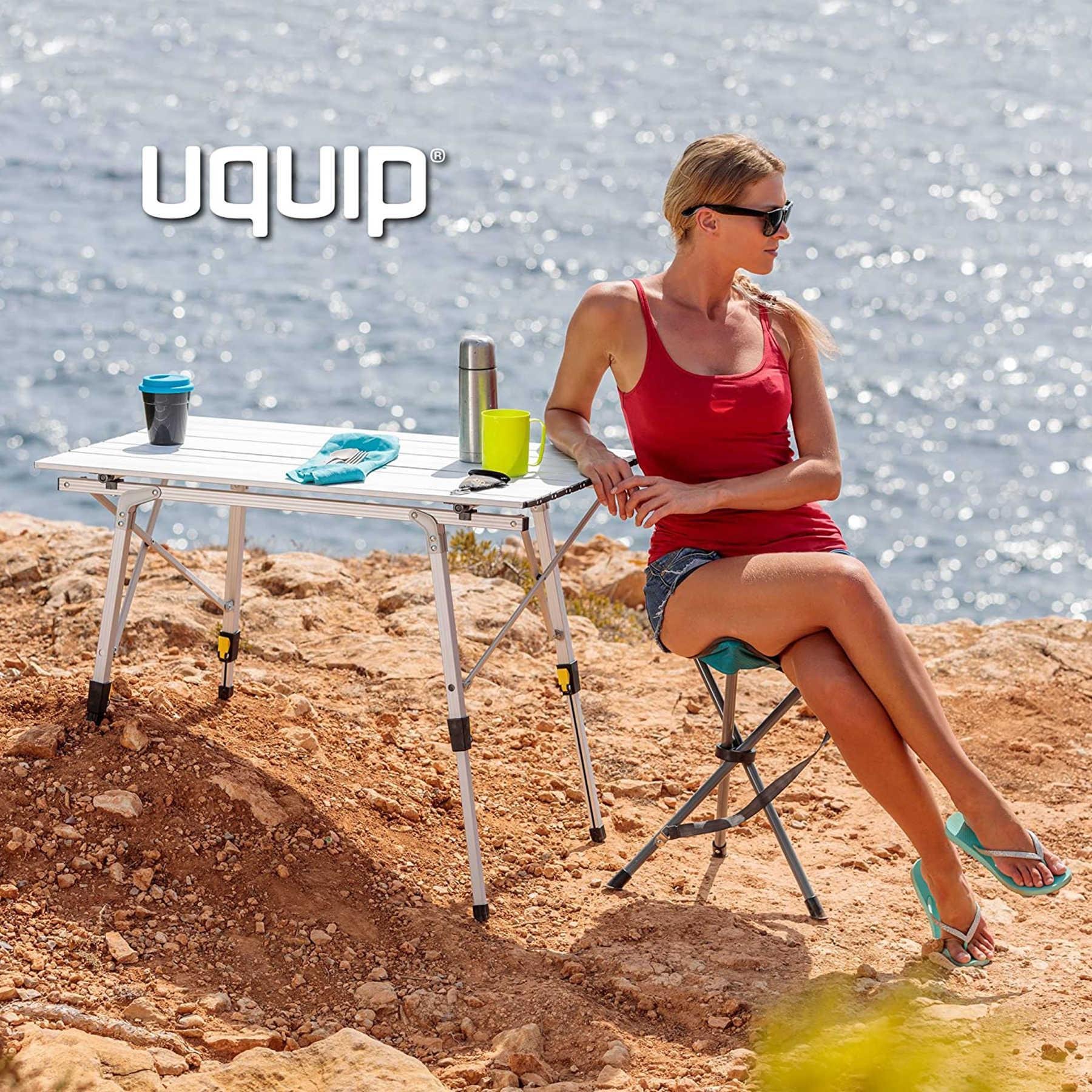 Стіл туристичний Uquip Variety M Grey (244112) - фото 8