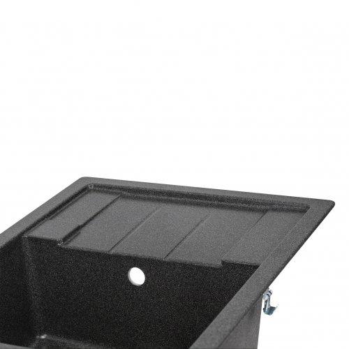 Кухонная мойка Lidz 650x500-200 GRF-13 (LIDZGRF13650500200) - фото 5 Кухонная мойка Lidz 650x500-200 GRF-13 (LIDZGRF13650500200) - фото 5