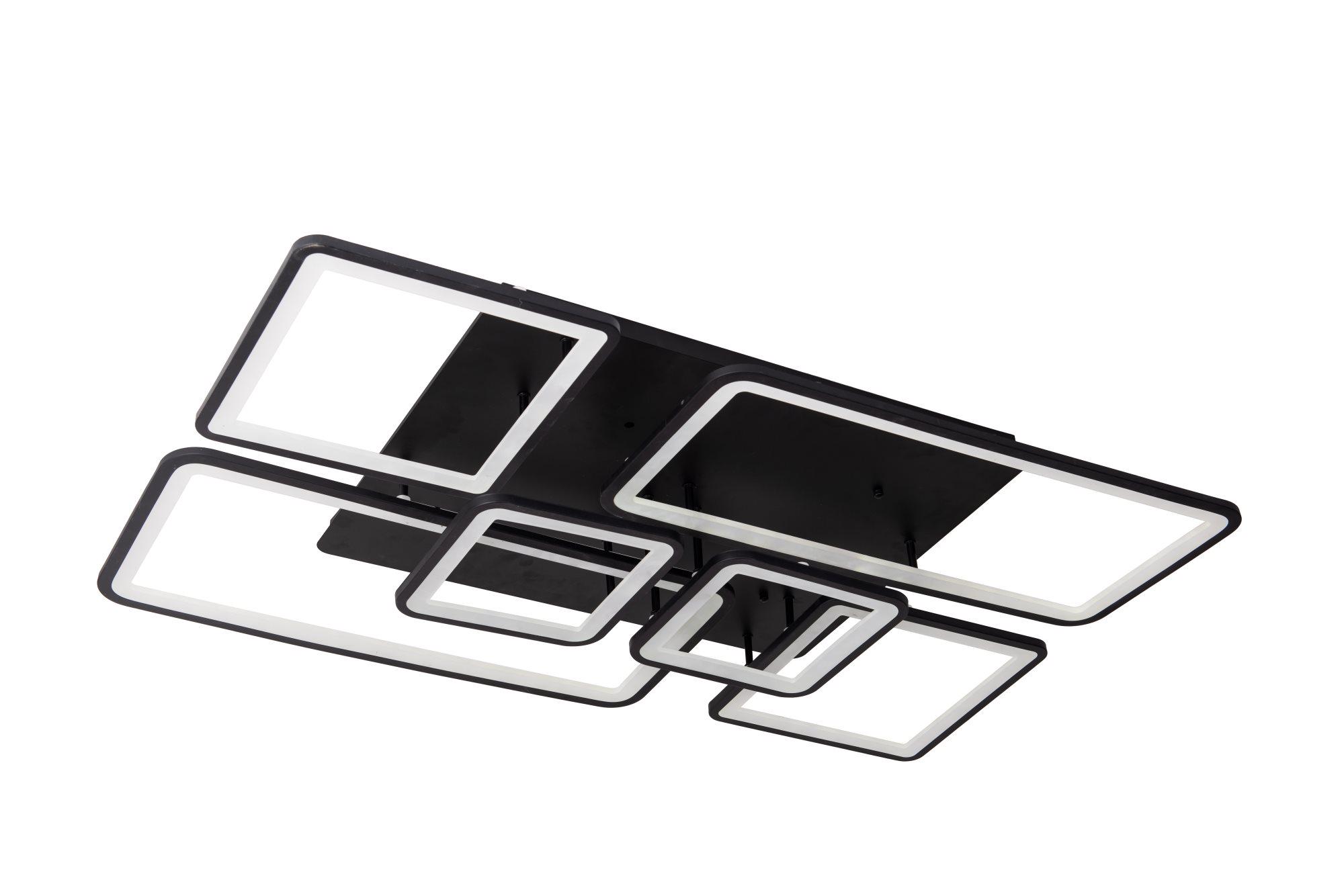 Люстра світлодіодна акрилова Valeso V L6801-6 BK (000040981)