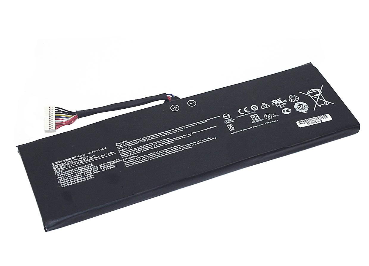 Аккумулятор для ноутбука MSI BTY-M47 GS40 7,6 V 8060 mAh (066458)