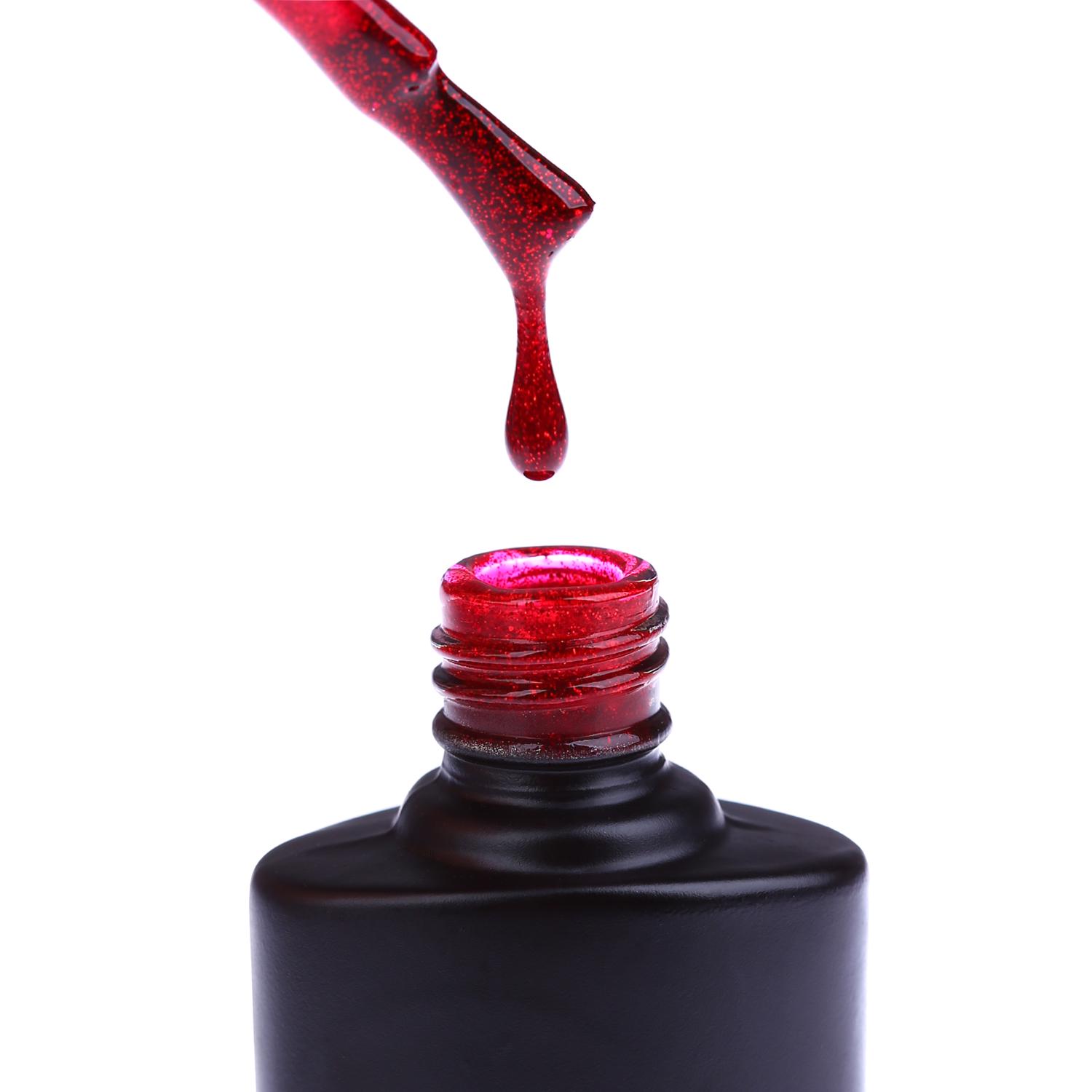 Гель-лак Reglance 050 Малиновий з мікроблиском 7,5 мл - фото 2 Гель-лак Reglance 050 Малиновий з мікроблиском 7,5 мл - фото 2