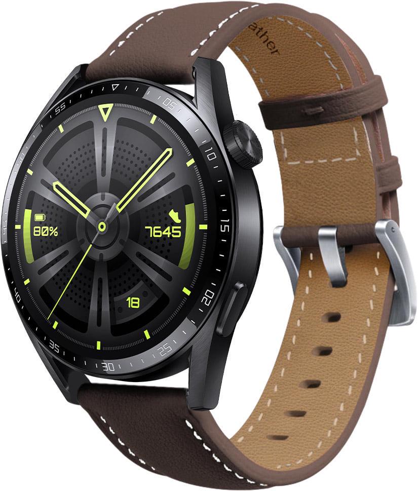 Ремешок кожаный Folsa для Huawei Watch GT 4 46 мм Dark Brown (38554-05) Ремешок кожаный Folsa для Huawei Watch GT 4 46 мм Dark Brown (38554-05)