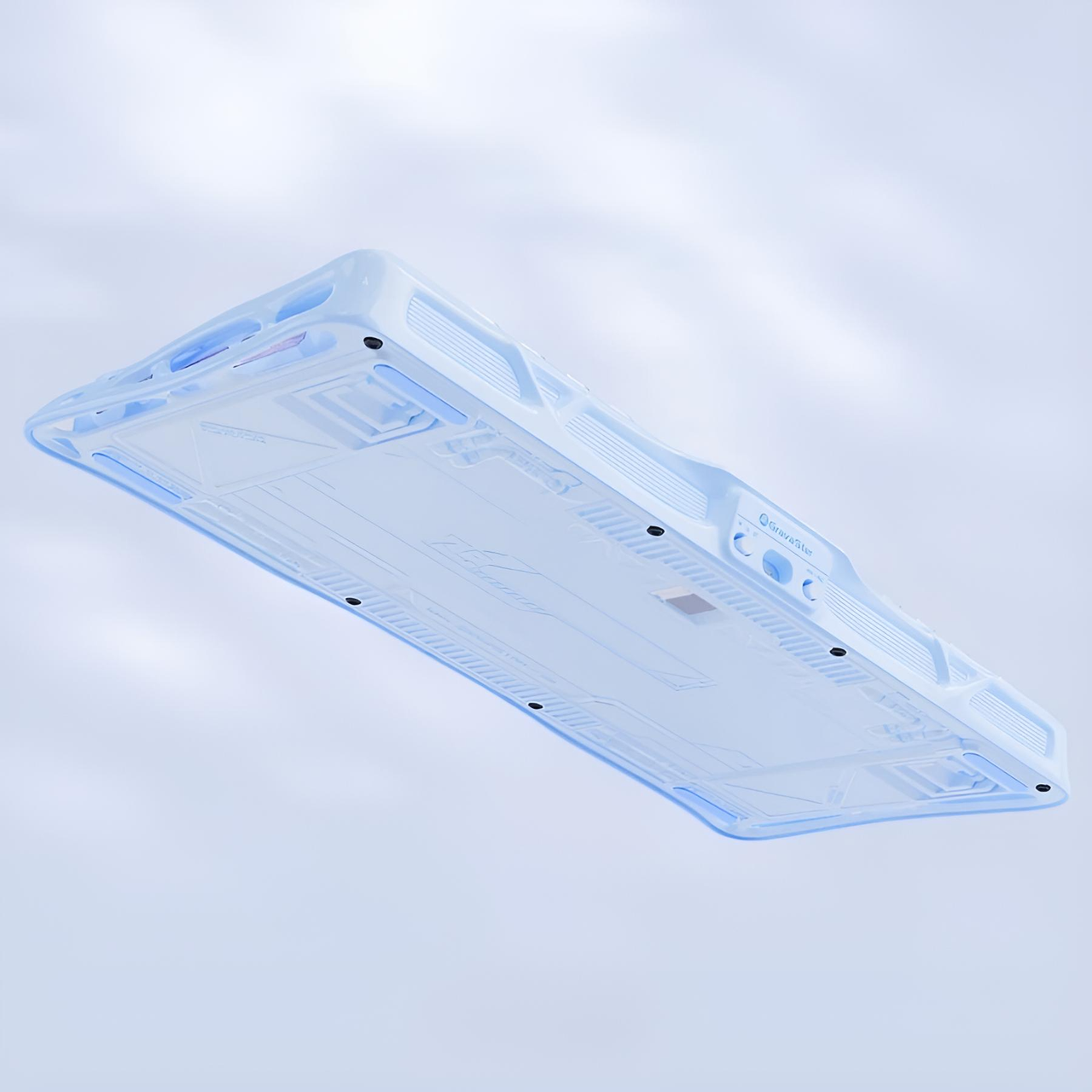 Клавиатура GravaStar Mercury K1 Special Edition с комбинированным подключением Ice Blue (2750721828) - фото 5