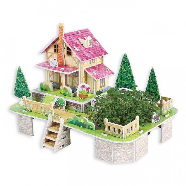 3D Пазл Mini Zilipoo Уютная ферма с живым растением (M-007) 3D Пазл Mini Zilipoo Уютная ферма с живым растением (M-007)