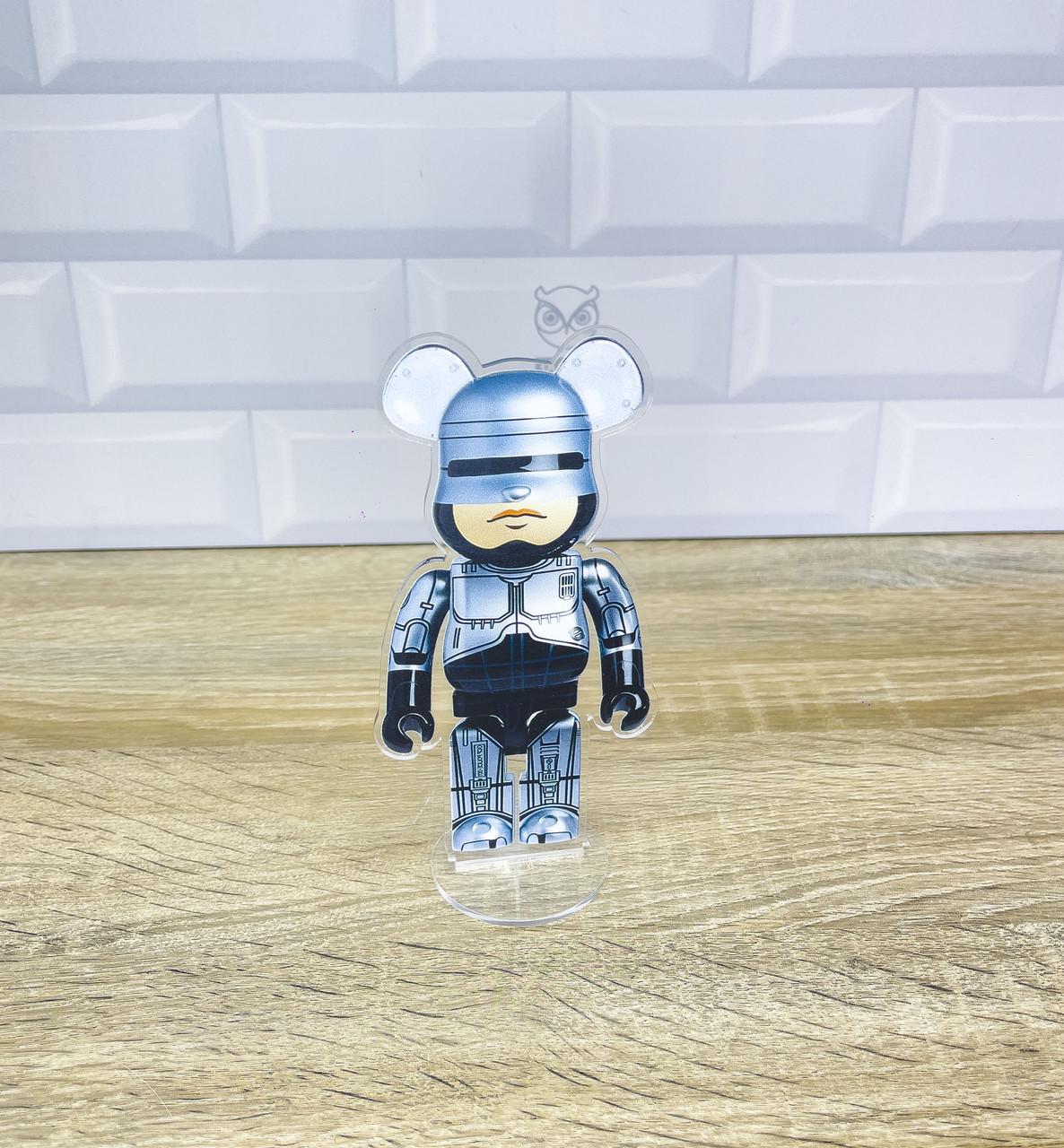Фигурка коллекционная акриловая Bearbrick RoboCop (2131454977)
