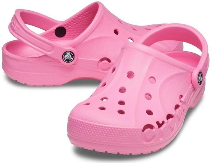 Сабо дитячі для дівчинки Crocs Baya Clog Kids Pink Lemonade р. 33/34 Рожевий (15392)