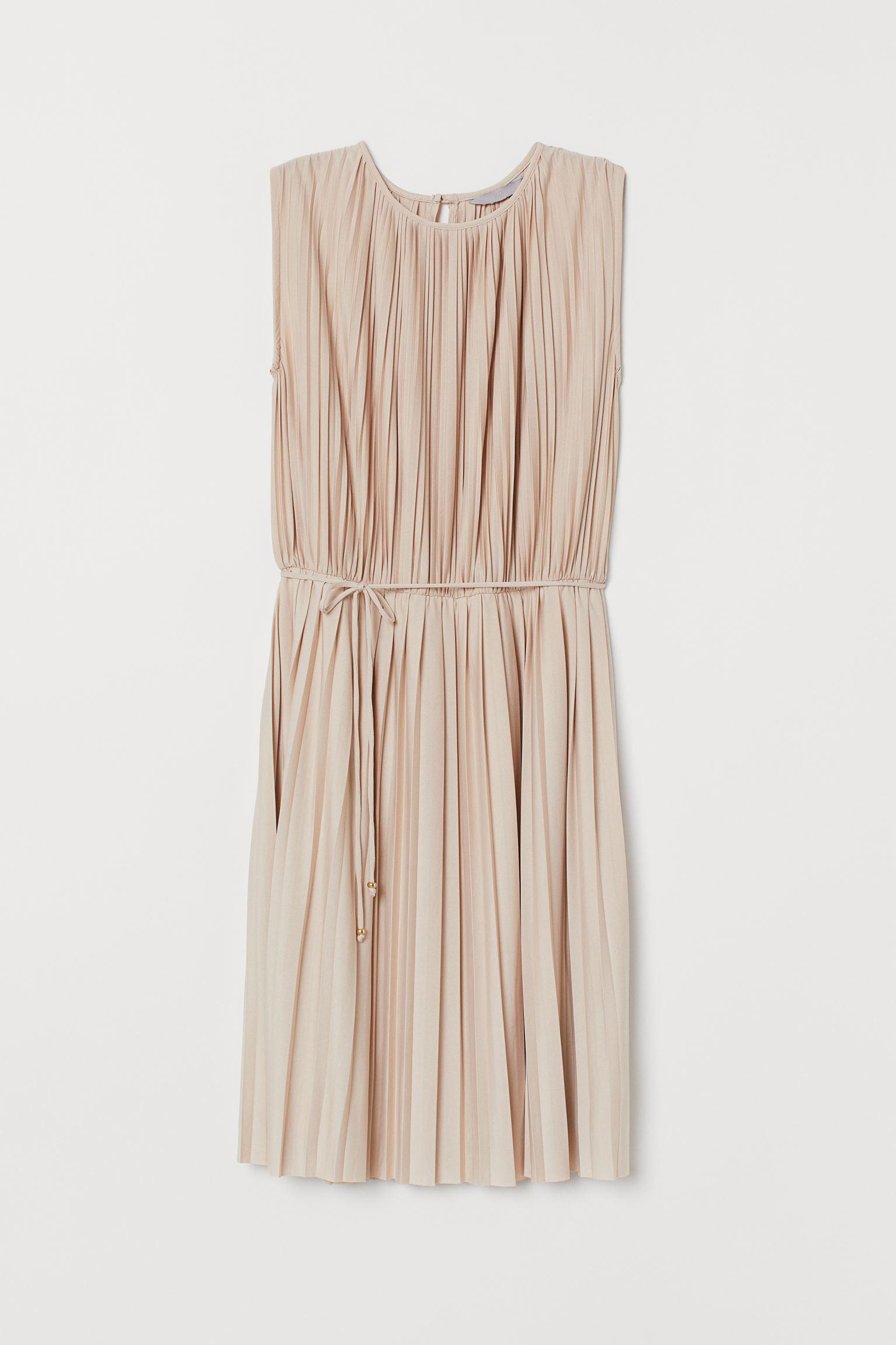 Платье H&M XS Светло-бежевый (2612763842)