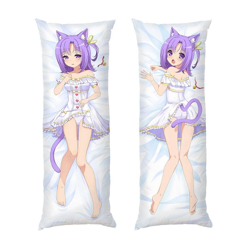 Подушка дакимакура Cinnamon Minazuki Nekopara габардин 150х50 см (112459-3)