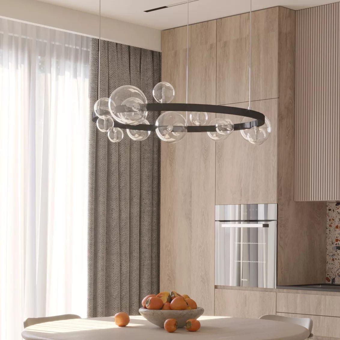 Люстра Mj-Light Axo D85 Bk (10011)