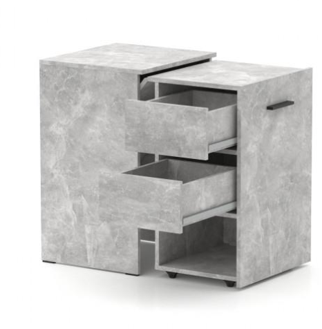 Стол-трансформер Knap Knap Hobana Ш2 140х50х75,6 см Ателье светлый - фото 2 Стол-трансформер Knap Knap Hobana Ш2 140х50х75,6 см Ателье светлый - фото 2