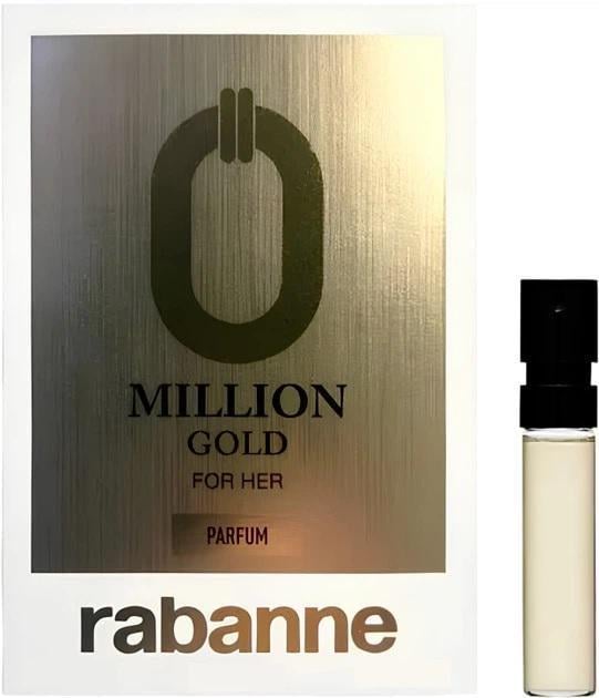 Духи для женщин PACO RABANNE Million Gold Parfum 1,5 мл пробник (402241)