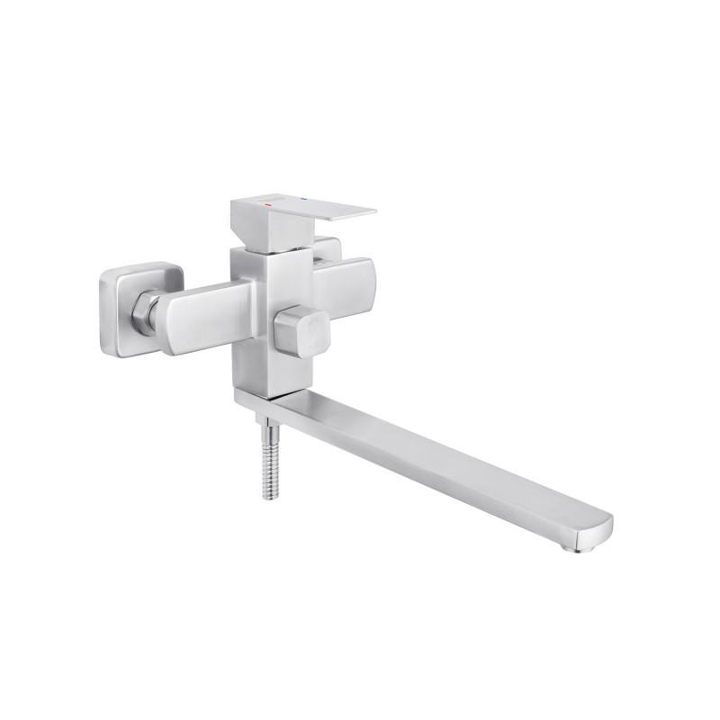 Смеситель для ванны Kroner KRP Edelstahl Kubus ESG070