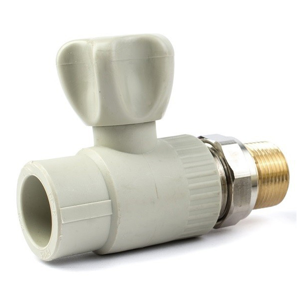 Кран поліпропіленовий Formul PPR кульовий прямий з американкою зовнішня різьба-пайка 25 мм x 3/4" (TAR-000057461) - фото 2 Кран поліпропіленовий Formul PPR кульовий прямий з американкою зовнішня різьба-пайка 25 мм x 3/4" (TAR-000057461) - фото 2