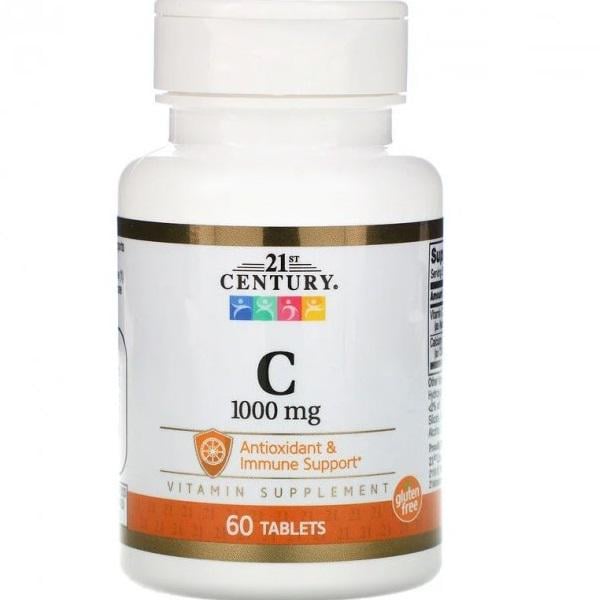 Витамин C 21st Century Vitamin C 1000 мг 60 Tabs