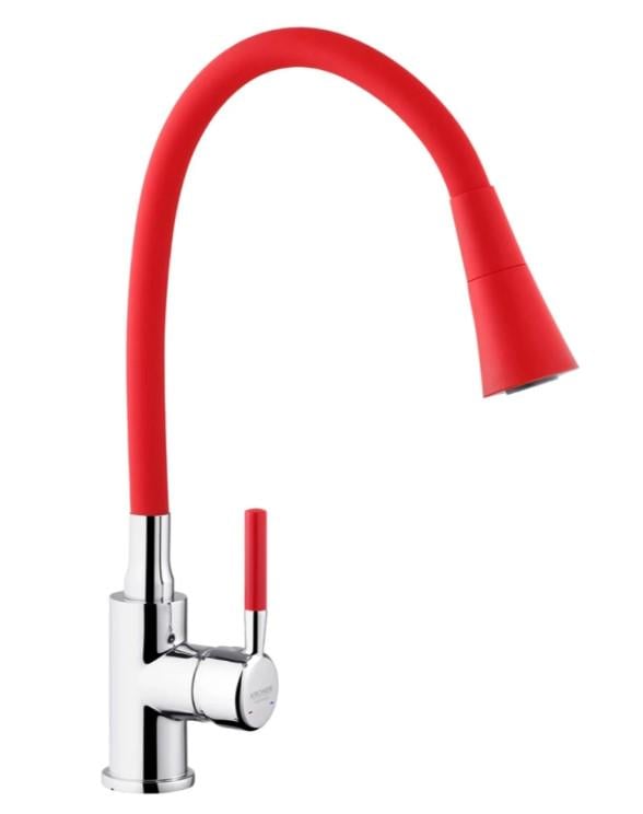 Смеситель для кухни Kroner KRM Kuche C132RED (60108)