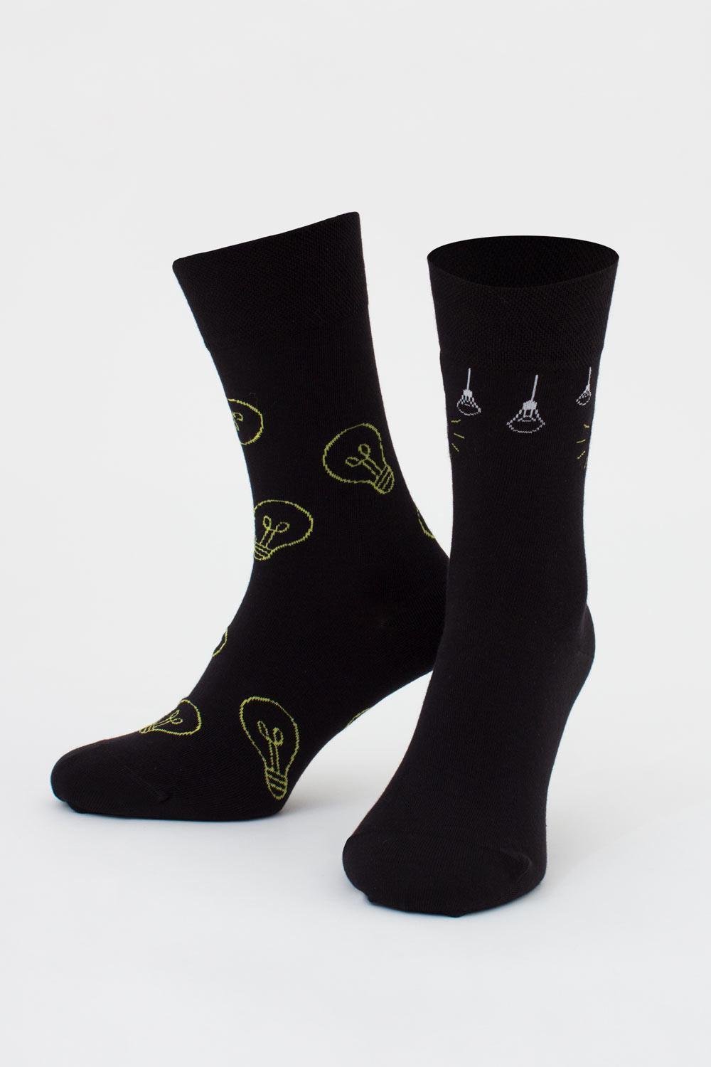 Набір чоловічих шкарпеток Giulia MS3 FASHION SET 2 пари 5 р. 43/46 Black (27068211) Набір чоловічих шкарпеток Giulia MS3 FASHION SET 2 пари 5 р. 43/46 Black (27068211)