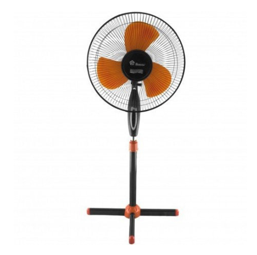 Вентилятор напольный Domotec FS-1619 бытовой 16" Оранжевый - фото 2