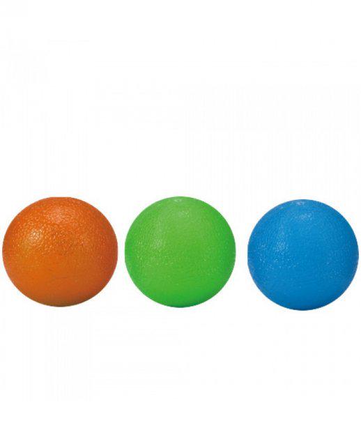 Набір м'ячиків-еспандерів LiveUP Grip Ball 4,5x6,5 Різнокольоровий (LS3311)