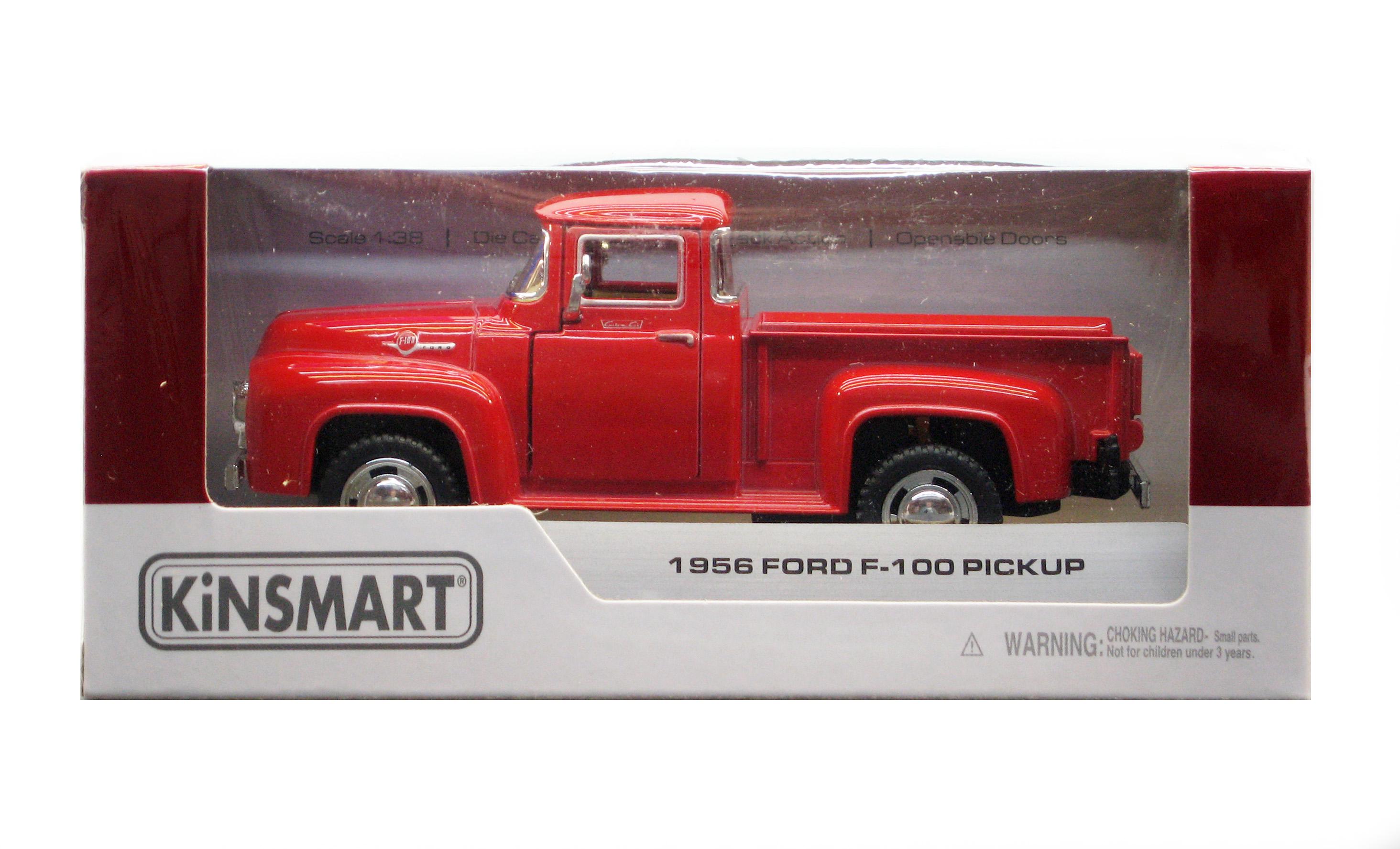 Машина металлическая KT5385W Ford F-100 Pickup 1956 - фото 9 Машина металлическая KT5385W Ford F-100 Pickup 1956 - фото 9