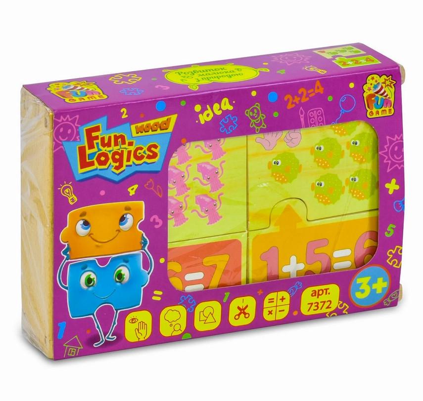 Пазлы деревянные 4FUN Game Club Математика 7372 (6945717431096)