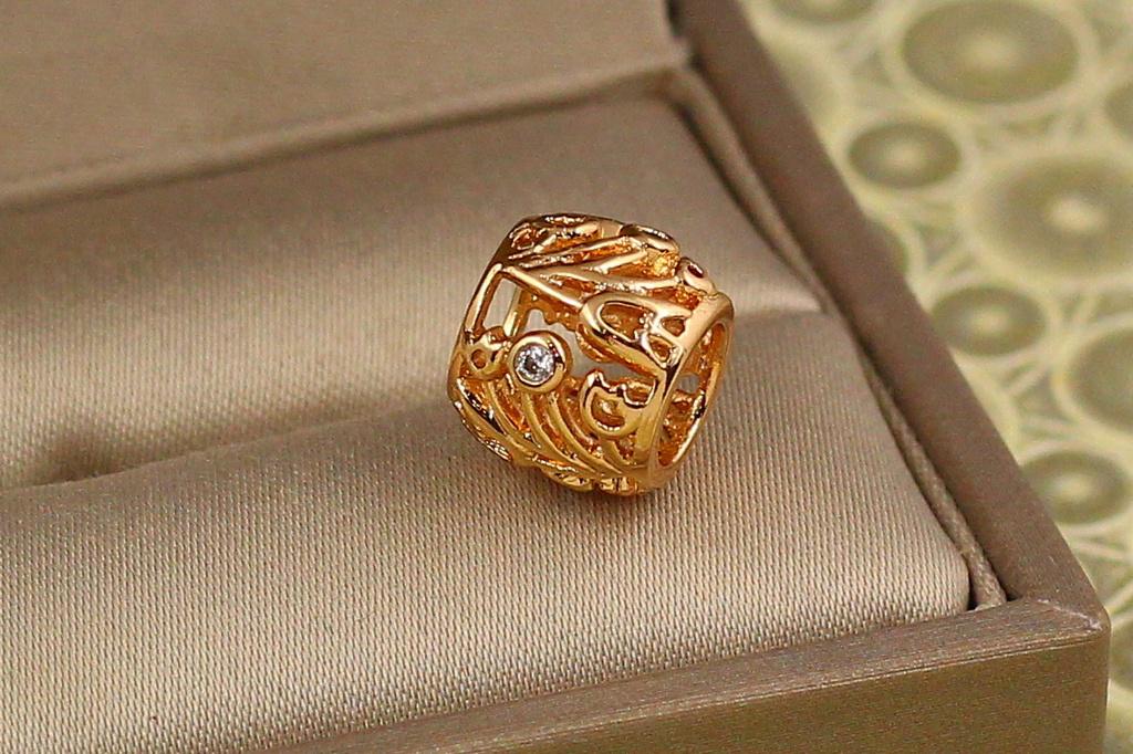 Кулон шарм Xuping Jewelry 8 мм Золотистый (1268610618)