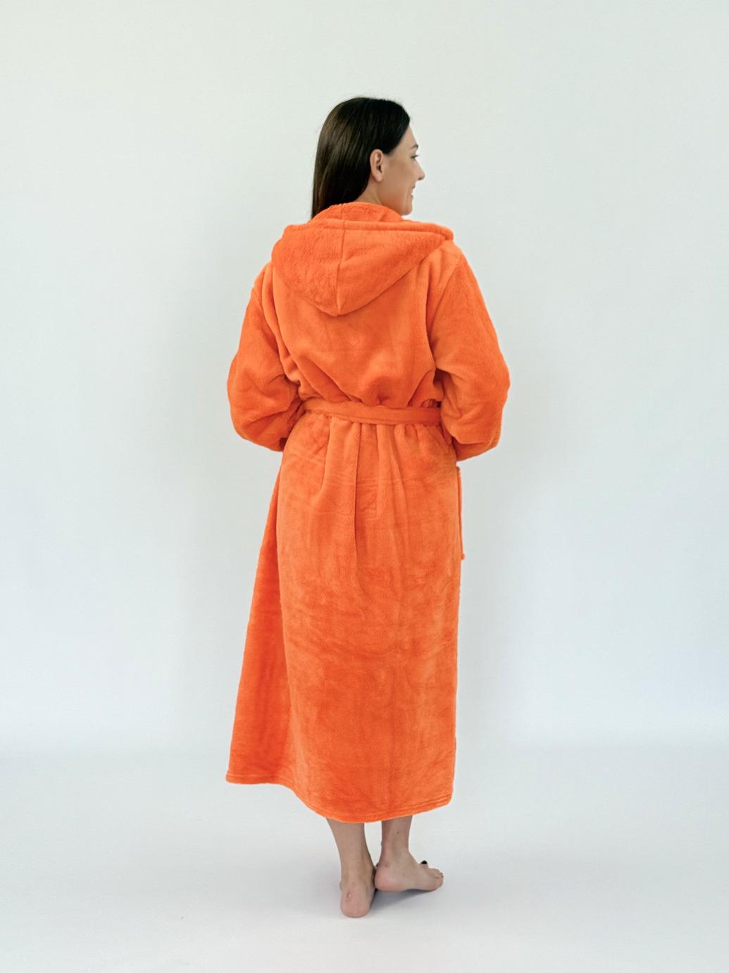 Халат жіночий UT Store 3XL Помаранчевий (HT01) - фото 2