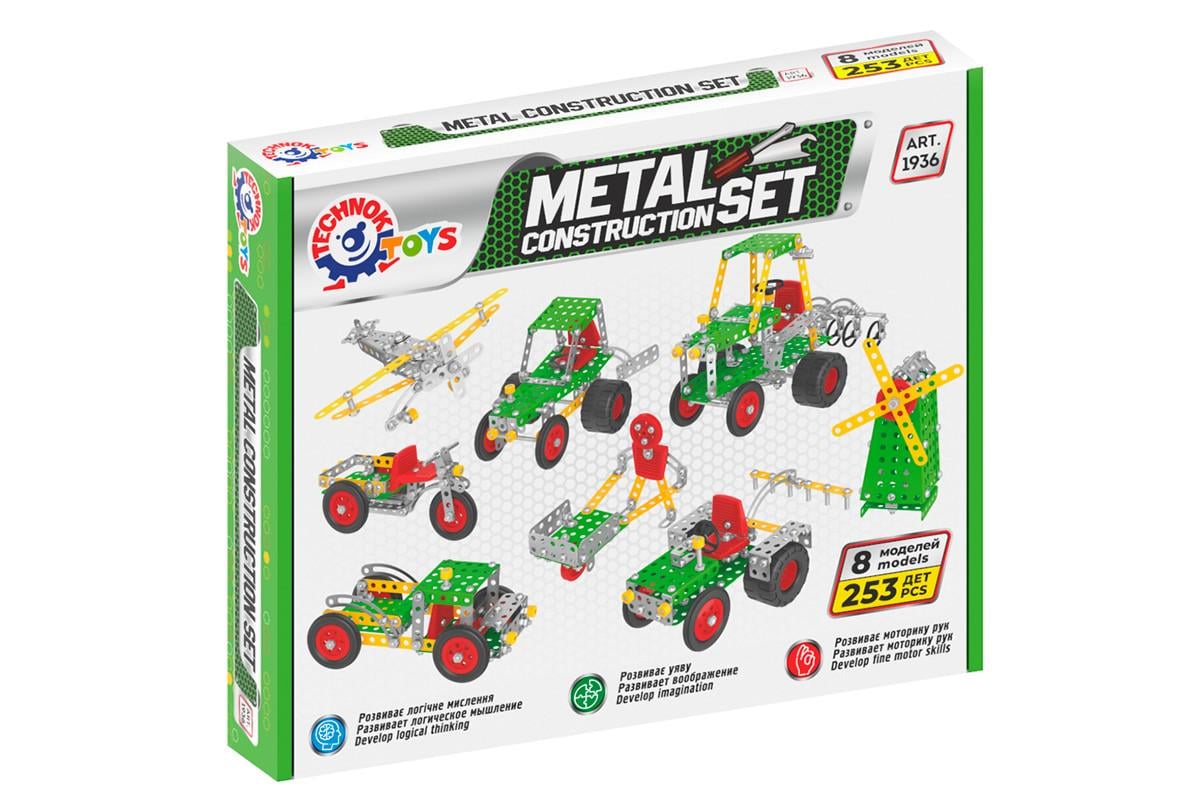 Конструктор металлический ТехноК Фермерская техника (1936)