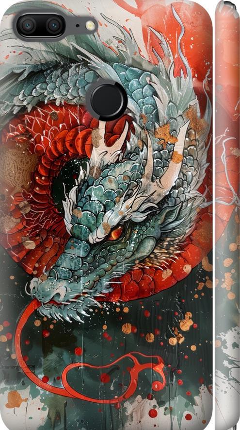 Чехол на Huawei Honor 9 Lite Стихия огня (6101m-1359-42517)