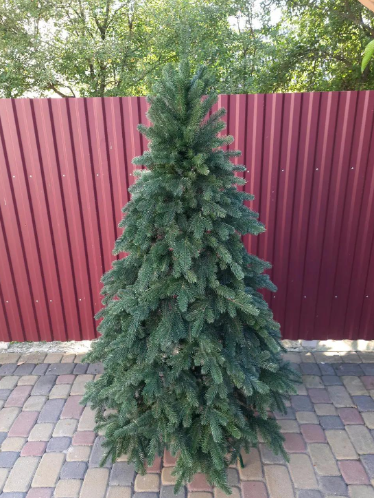 Штучна ялинка лита Елітна з підставкою 2,10 м Зелений (NYT15295) - фото 8 Штучна ялинка лита Елітна з підставкою 2,10 м Зелений (NYT15295) - фото 8